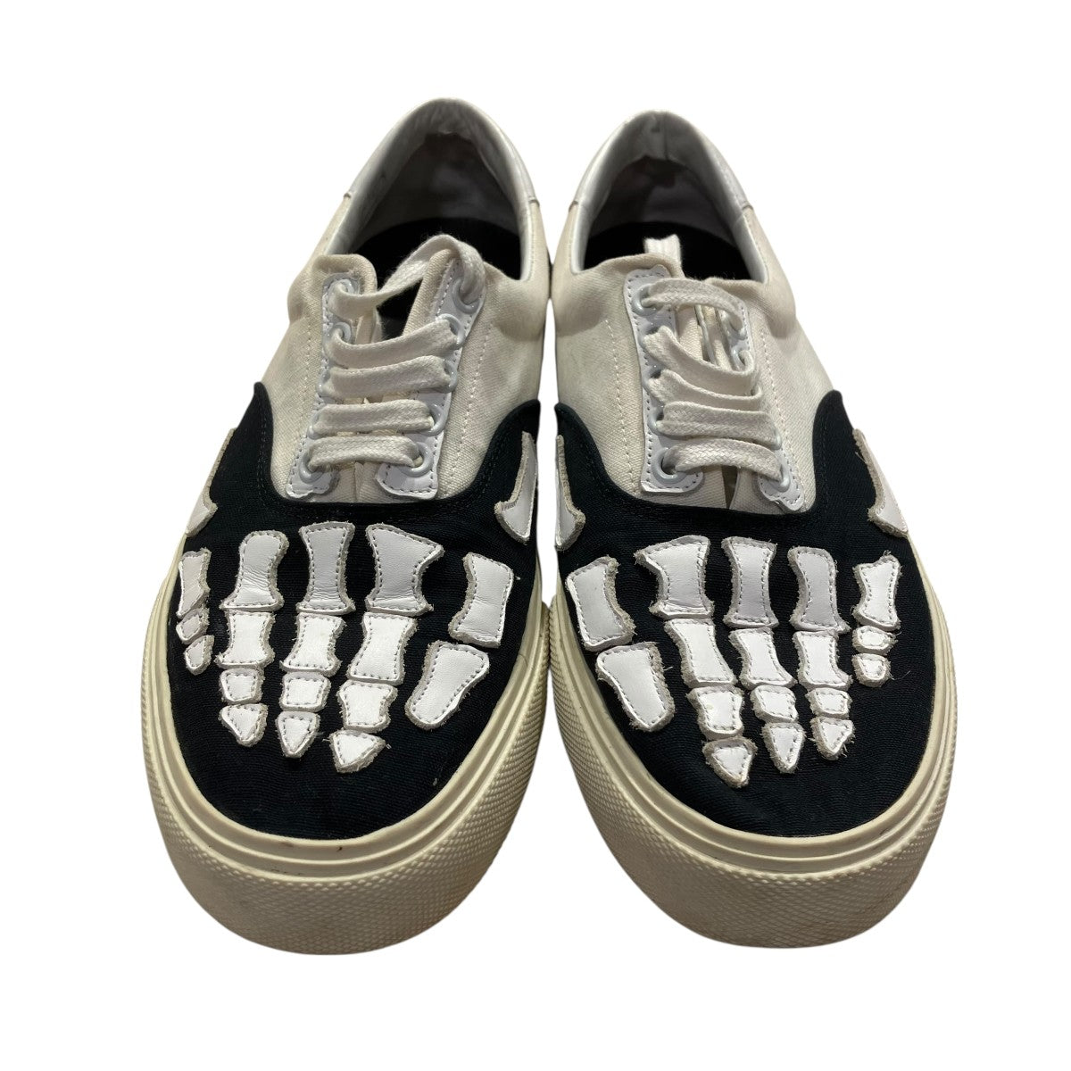 AMIRI(アミリ) ボーンスニーカー ブラック×ホワイト サイズ 41