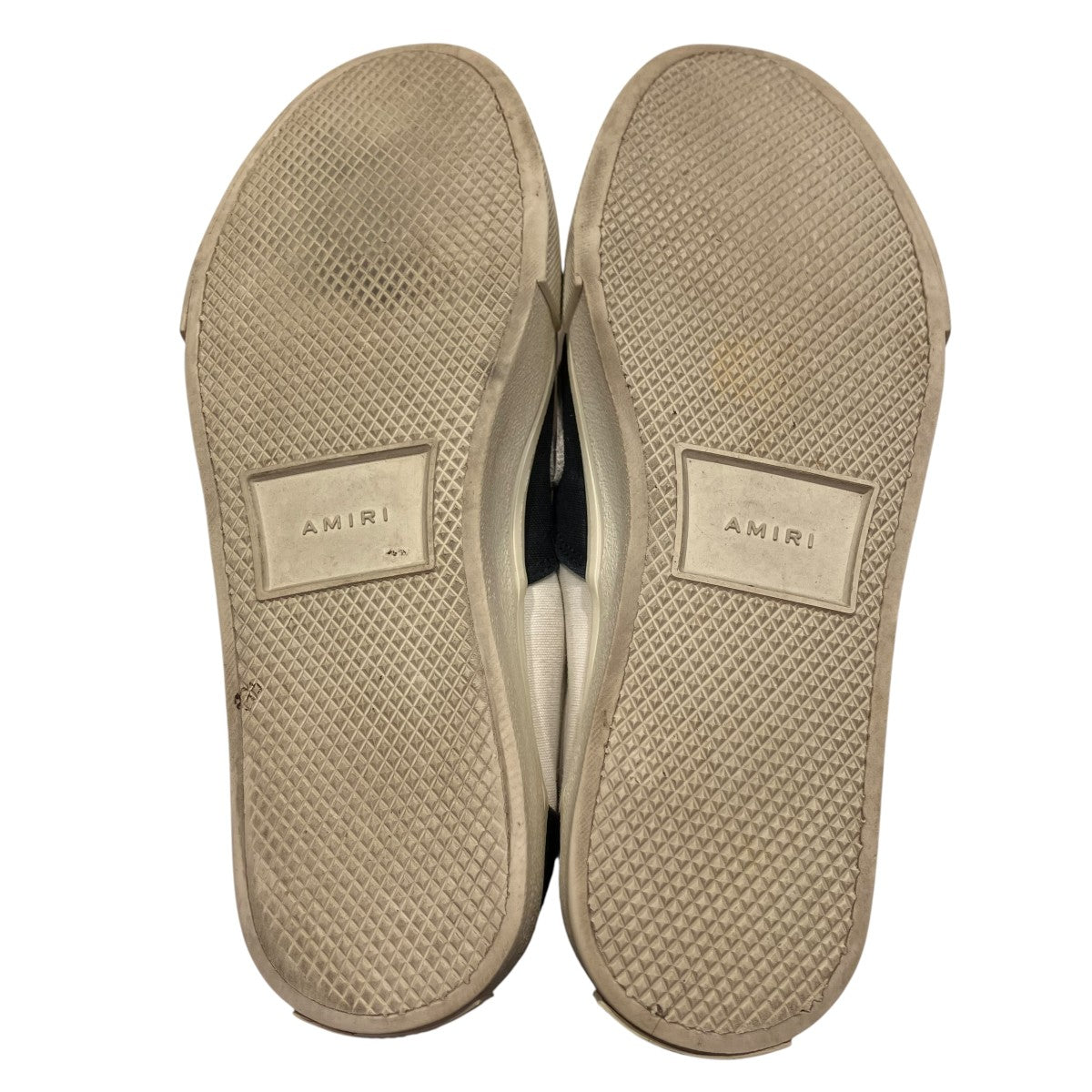 AMIRI(アミリ) ボーンスニーカー ブラック×ホワイト サイズ 41