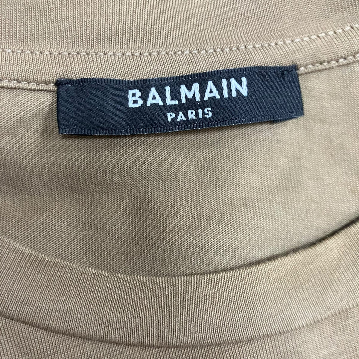 BALMAIN ロゴＴシャツEF000BB04 古着・中古-5枚目のアイテム画像