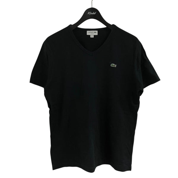ラコステ　半袖　ブラック LACOSTE(ラコステ) 半袖Tシャツ TH632EL ブラック サイズ L｜【公式