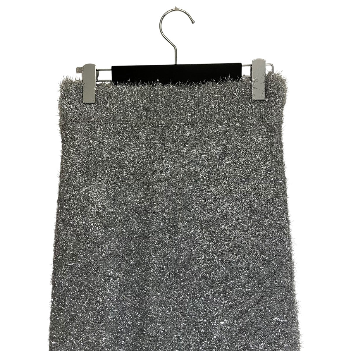 THETOE シャギースカートTT23A120020221SVM Cannes shaggy skirt silver 古着・中古-4枚目のアイテム画像