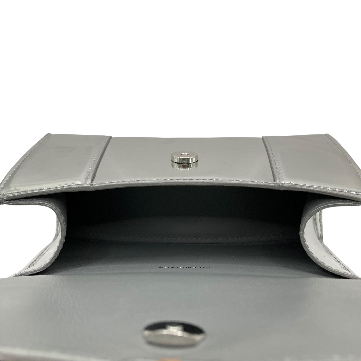 BALENCIAGA アワーグラス　ミニ　ショルダーバッグ グレー BALENCIAGA(バレンシアガ) アワーグラス XS ショルダーバッグ 592833