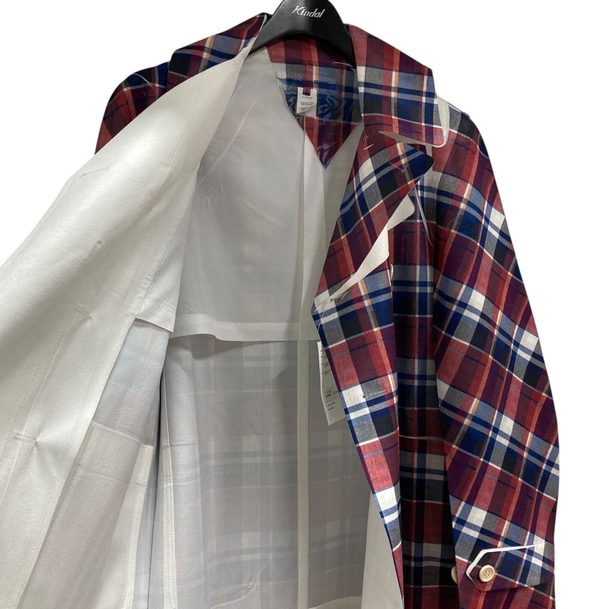 コムデギャルソンSHIRTチェック柄ジャケット フード付き COMME des GARCONS SHIRT(コムデギャルソンシャツ) タータン