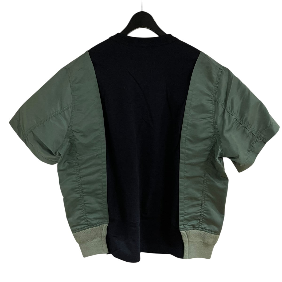 sacai ナイロン切替Tシャツ 古着・中古-3枚目のアイテム画像