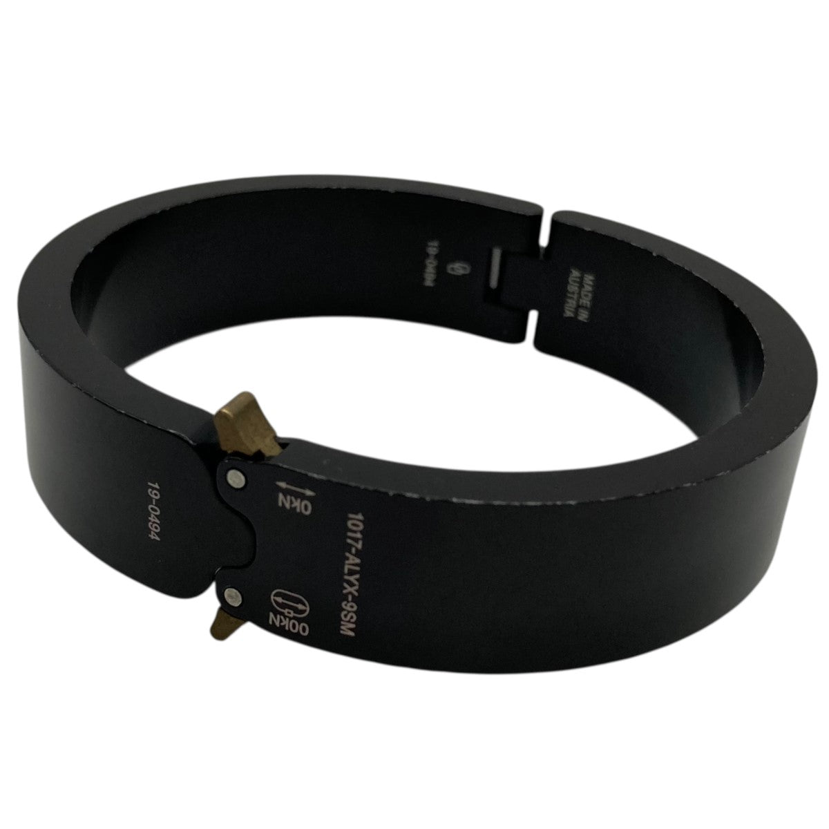 1017 ALYX 9SM(アリクス) ブレスレット 19-0494 ブラック サイズ