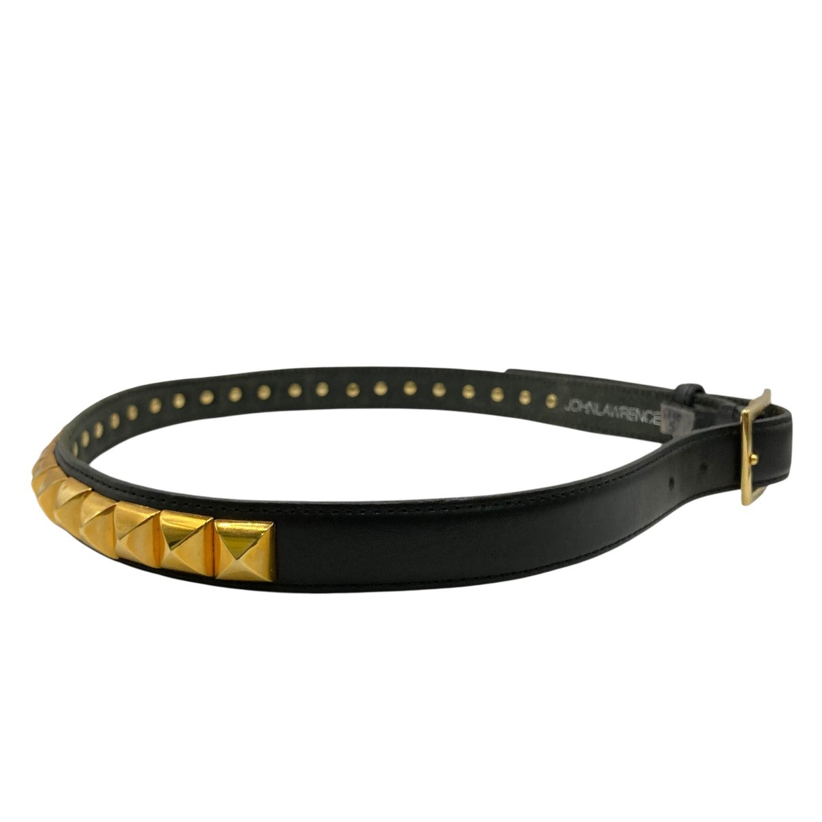 JOHN LAWRENCE SULLIVAN スタッズベルト Leather belt with studs