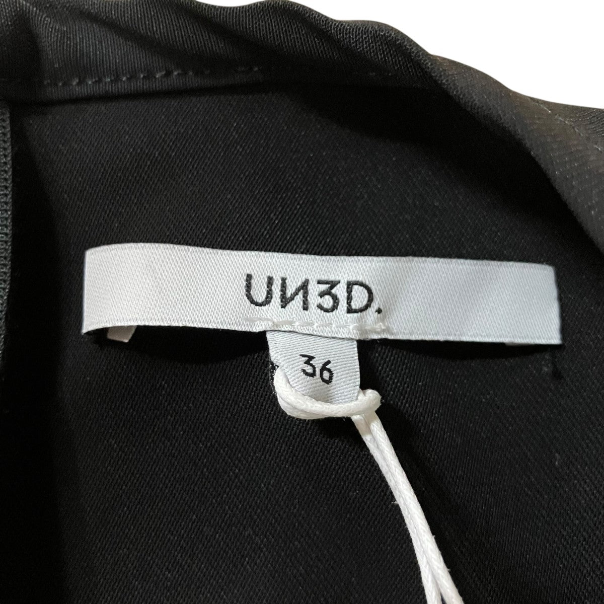 UN3D． ウェーブラインディテールタンクトップ 古着・中古-5枚目のアイテム画像