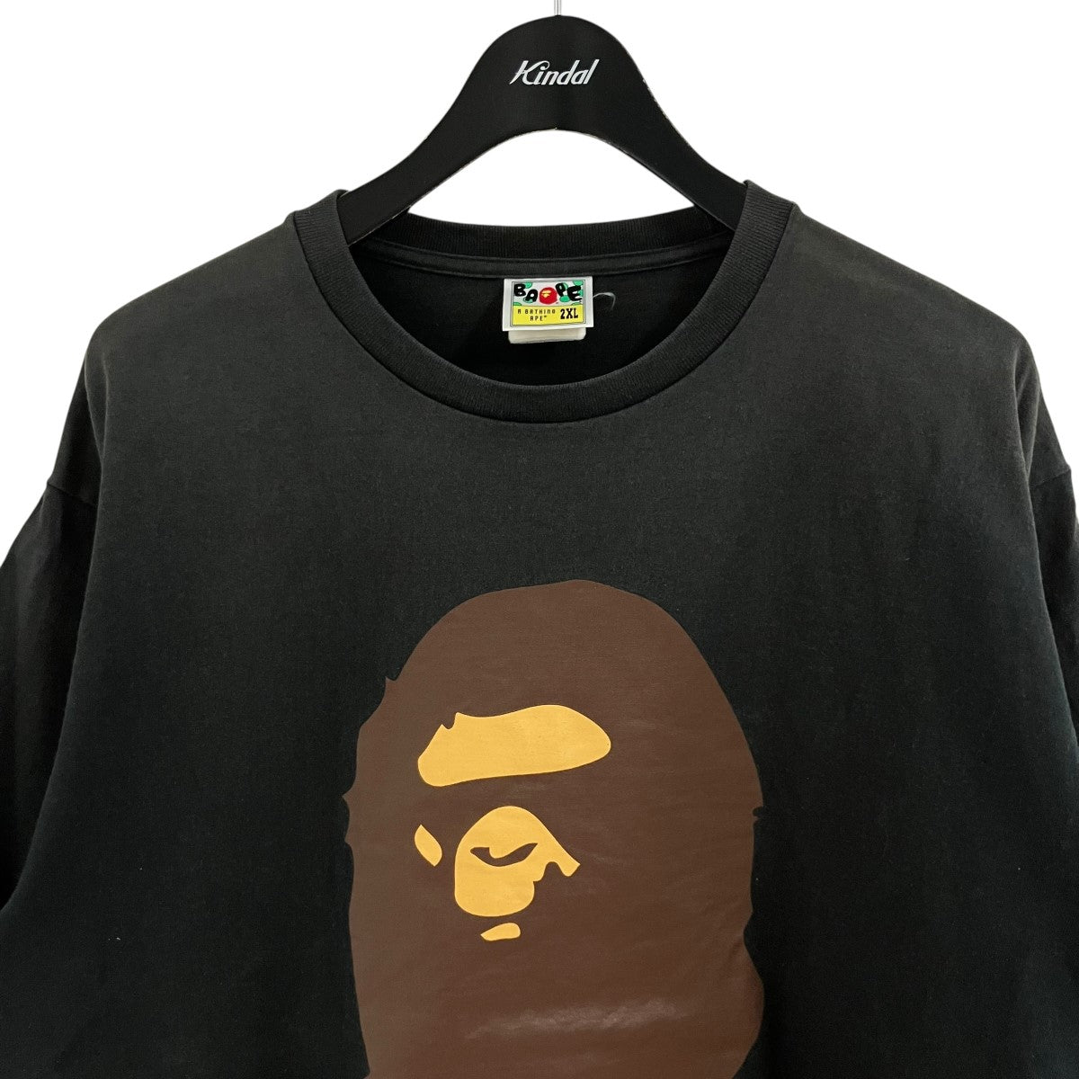 BAPE BY A BATHING APE ロゴプリント半袖Tシャツ 古着・中古-2枚目のアイテム画像