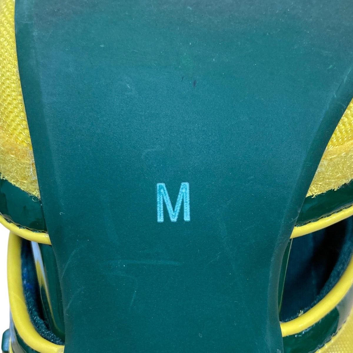 YELLO(イエロ) ヒールスニーカー イエロー×グリーン サイズ M