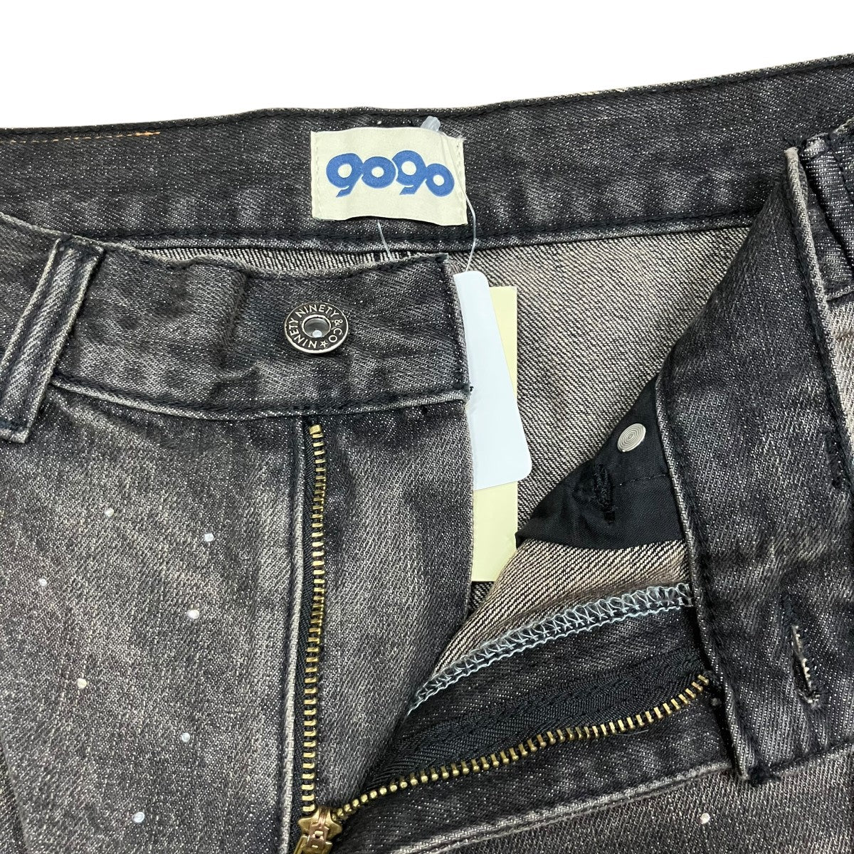 9090 ラインストーンデニムショーツ 古着・中古-5枚目のアイテム画像