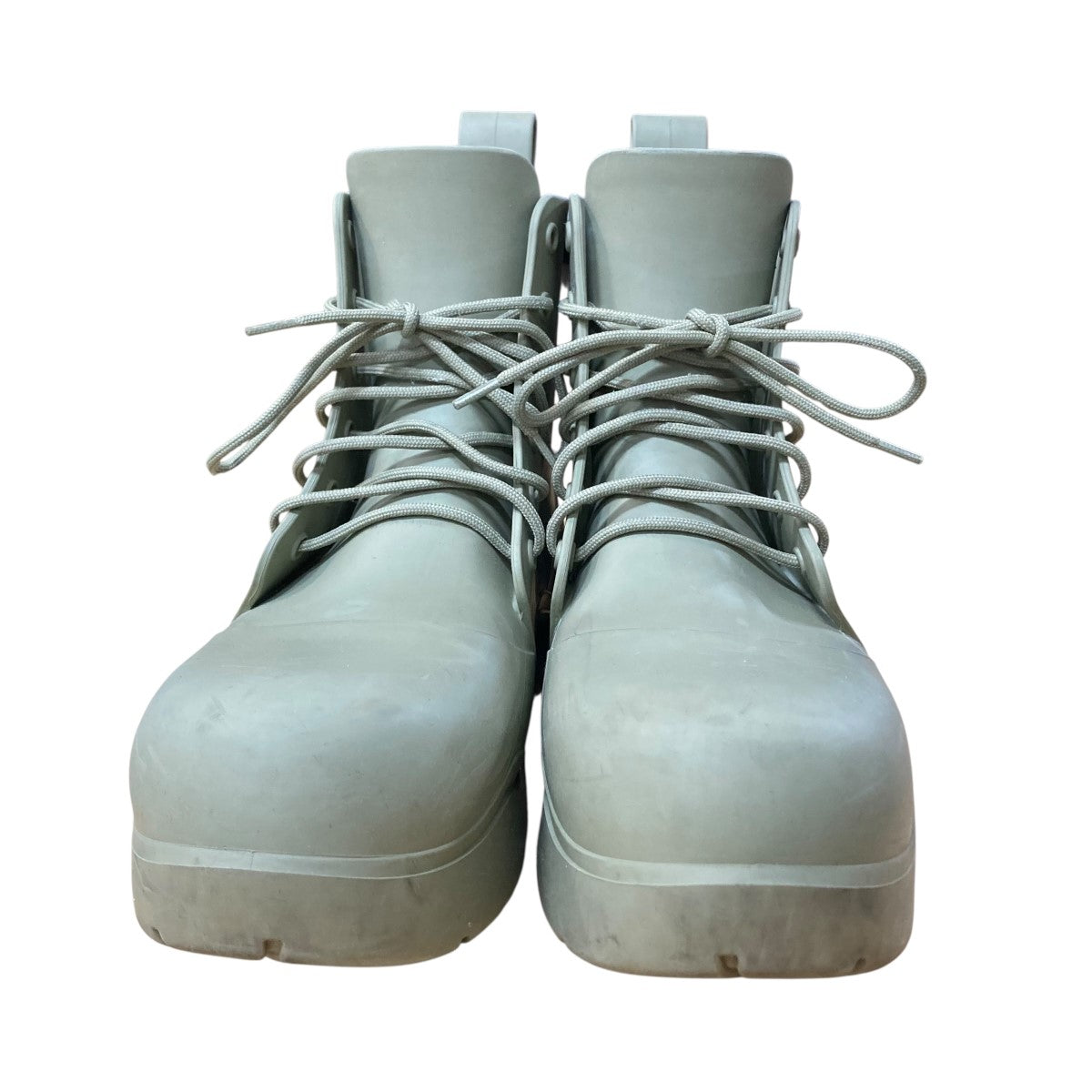 BOTTEGA VENETA(ボッテガヴェネタ) パドルレースアップブーツ カーキ