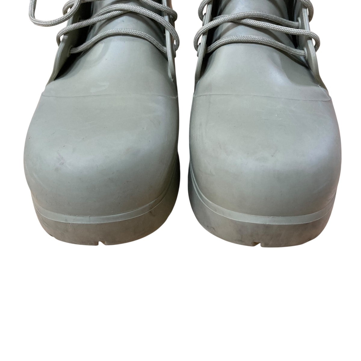 BOTTEGA VENETA(ボッテガヴェネタ) パドルレースアップブーツ カーキ