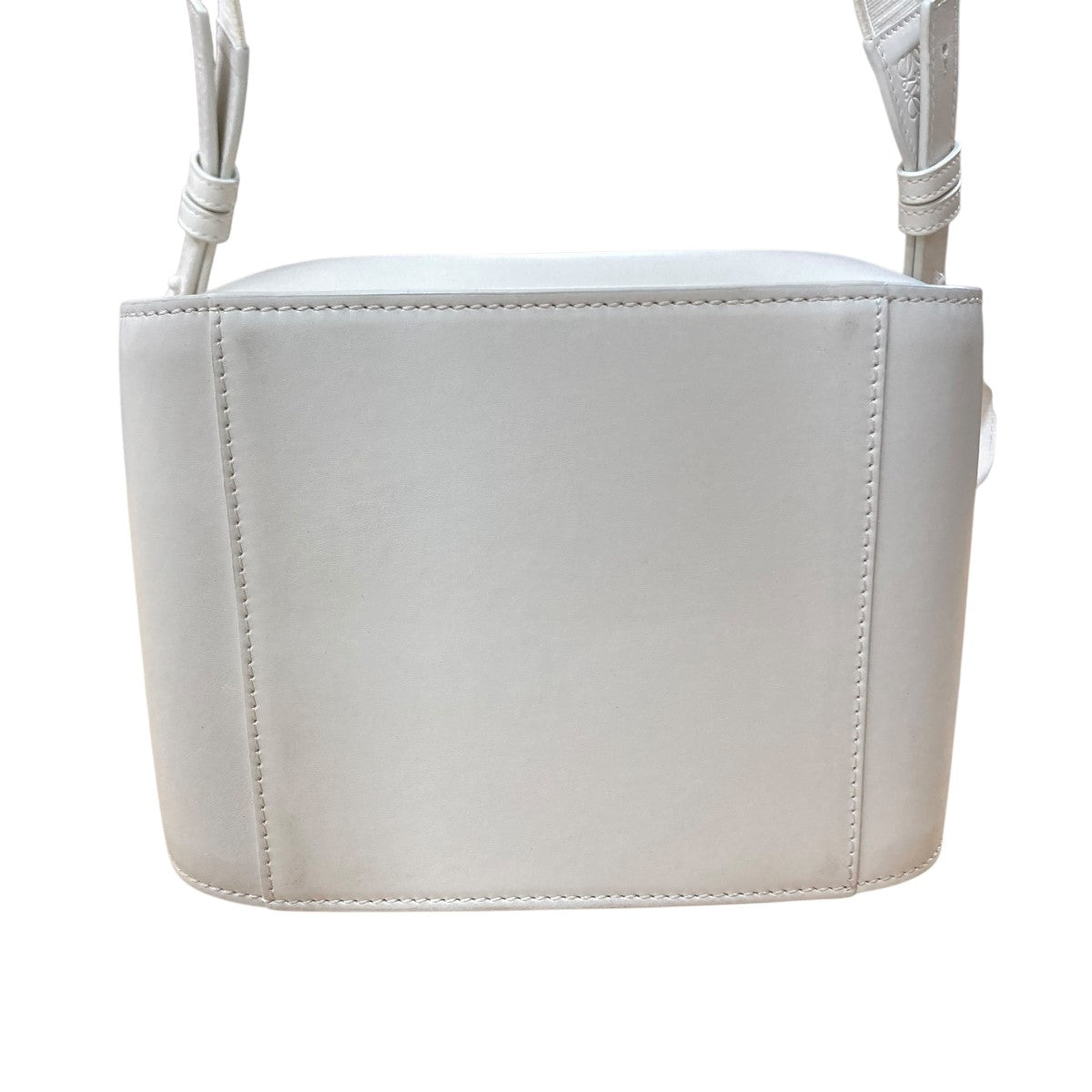 LOEWE ロエベ ハンモック スモール ジャガード ソフトホワイト ロエベハンモック スモール 白 レディース カーフ 2WAYバッグ LOEWE