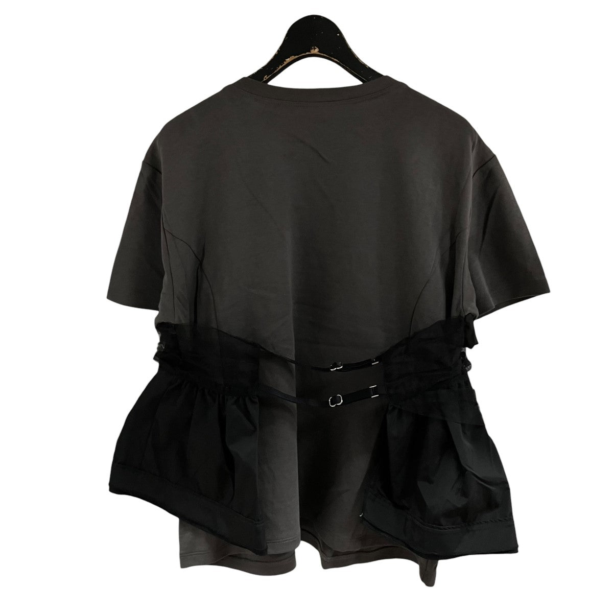 25SS新品✨MAISON SPECIAL ドッキング　ツイステッドTシャツ MAISON SPECIAL(メゾンスペシャル) ドッキングツイステッドTシャツ