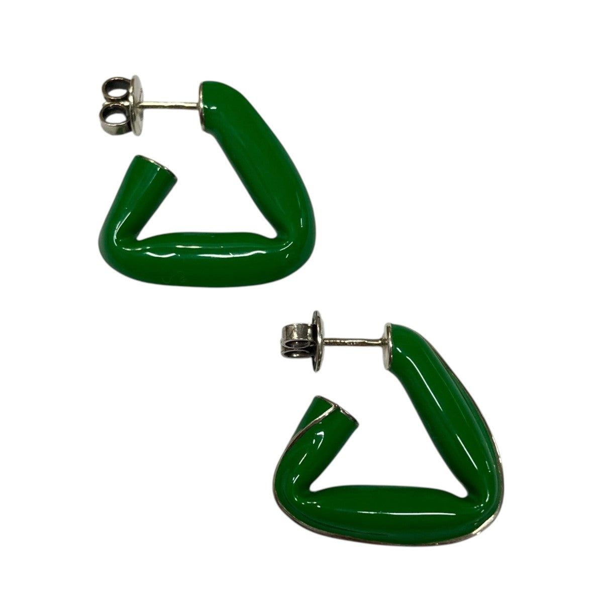 BOTTEGA VENETA(ボッテガヴェネタ) トライアングル フープピアス