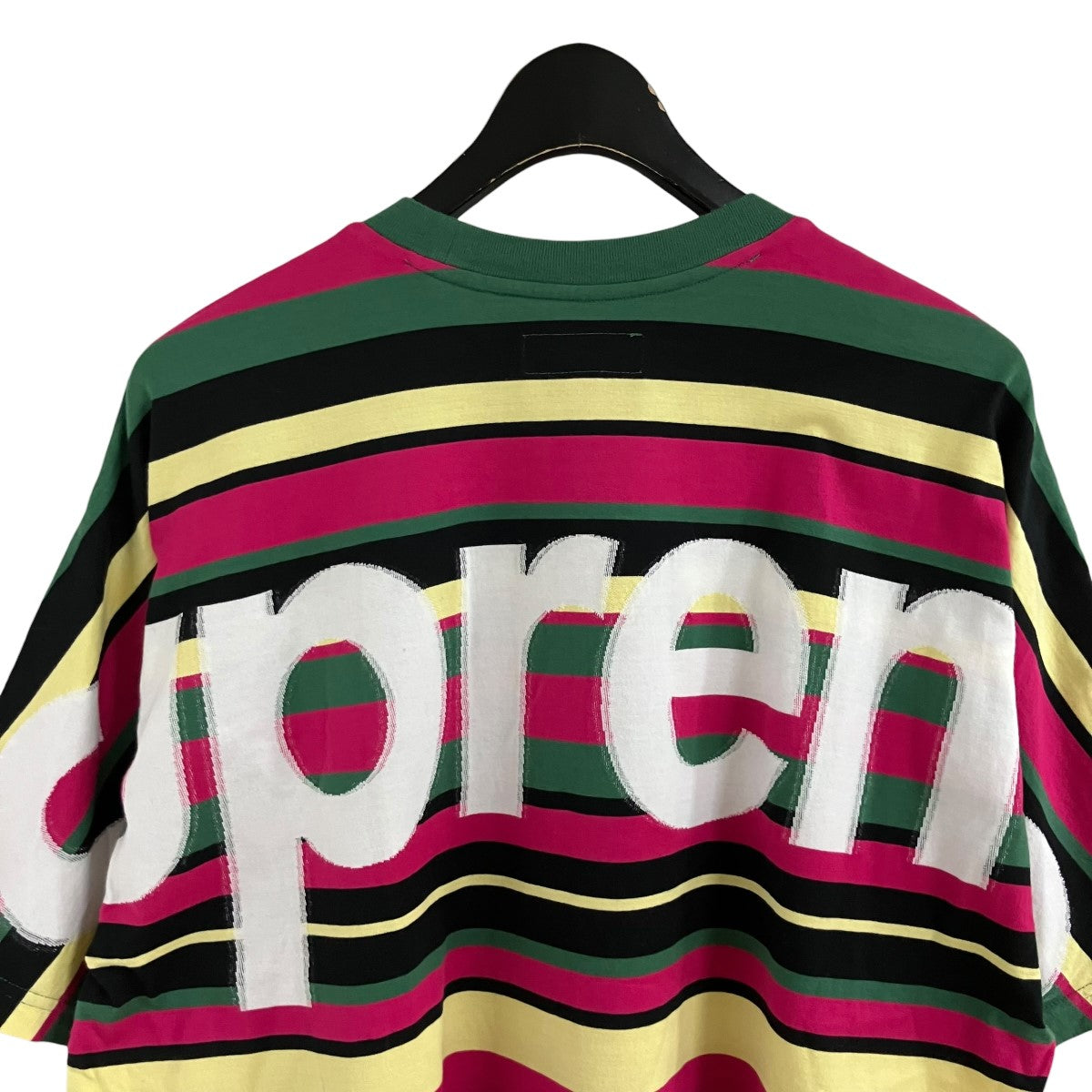 Supreme ボーダーTシャツ 古着・中古-4枚目のアイテム画像