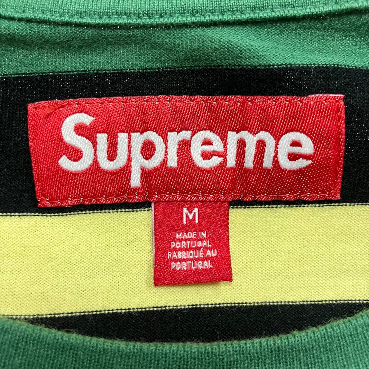 Supreme ボーダーTシャツ 古着・中古-5枚目のアイテム画像