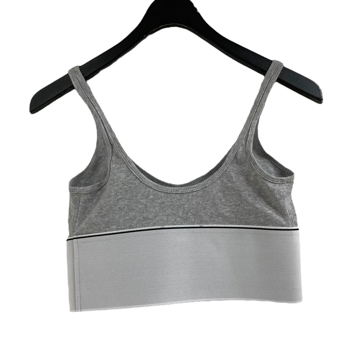 alexanderwang グレー ホワイト ブラトップ S ALEXANDER WANG(アレキサンダーワン) ブラトップ1CC4218077
