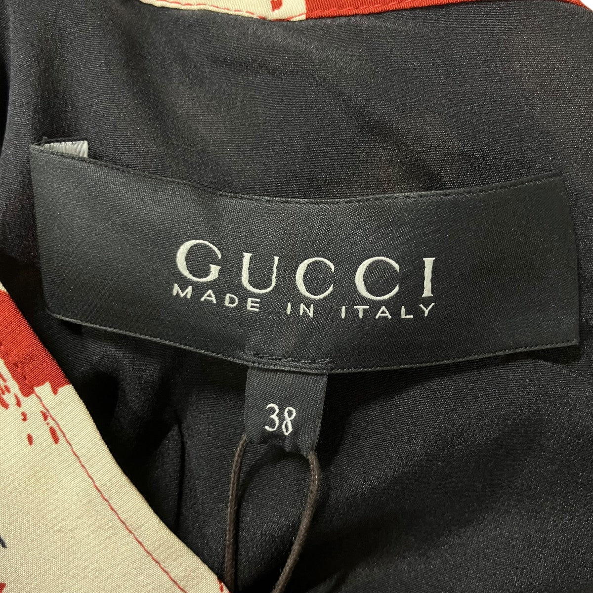 GUCCI 長袖カットソー レーヨン GUCCI - GUCCI 長袖カットソー レーヨンの通販 by かっちゃん's shop