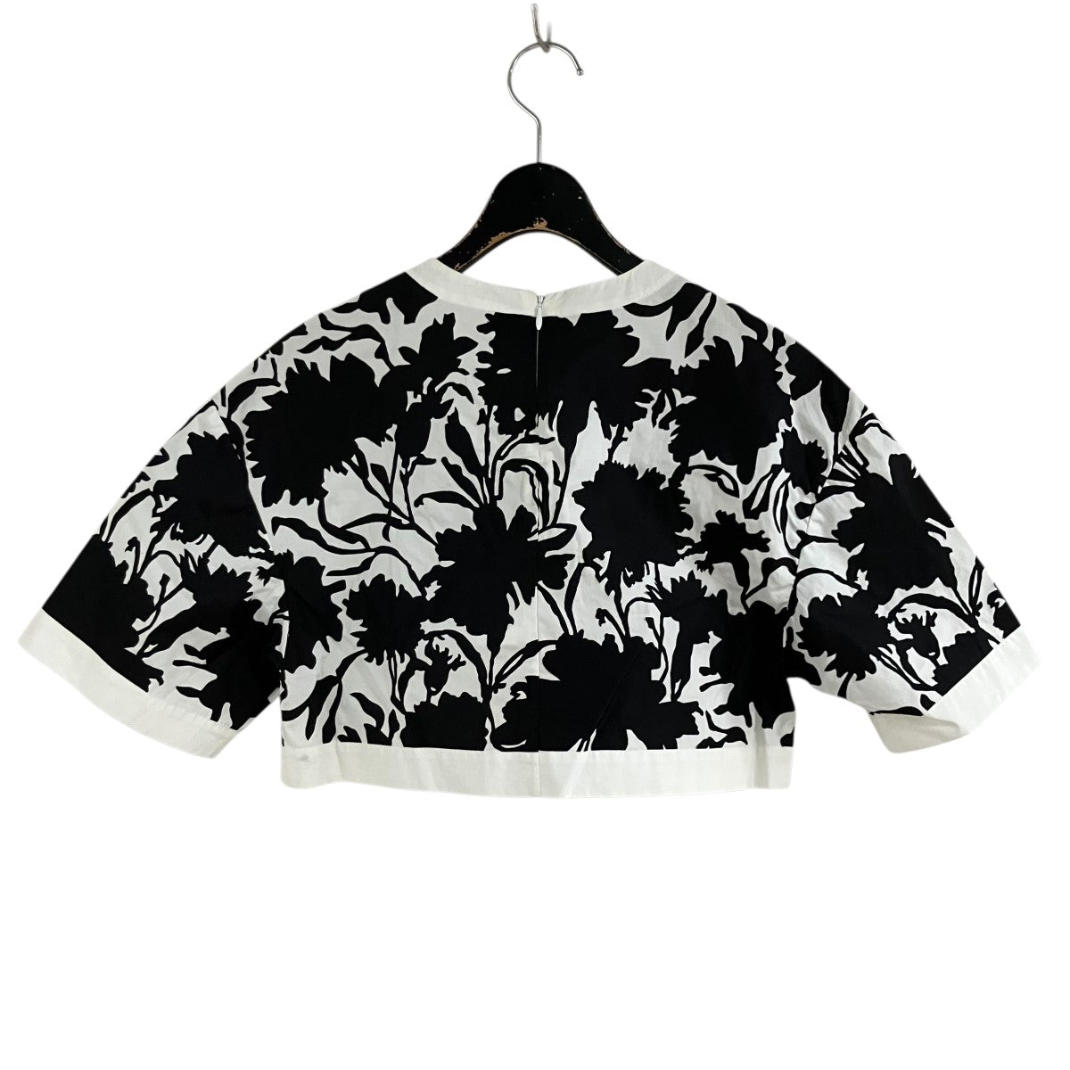 PRADA Tシャツ・カットソー 38(S位) 黒xオレンジx白等(花柄) 【古着】【中古】 中古・古着通販】PRADA (プラダ) オリンピア・ザグノリ ボート