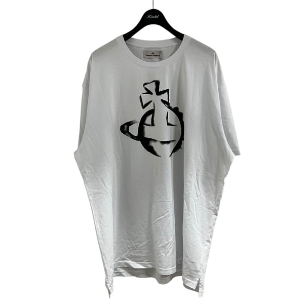 【希少/タグ付】Vivienne Westwood　半袖　白　 Lサイズ　羊 Vivienne Westwood(ヴィヴィアンウエストウッド) オーバーロングオーブ