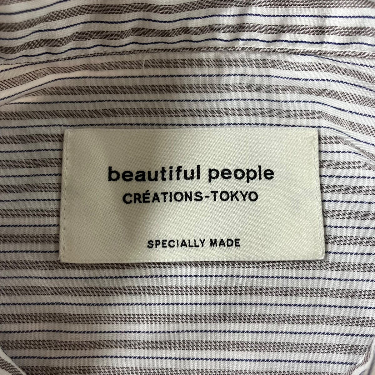 beautiful people 半袖ストレアイプシャツ 古着・中古-5枚目のアイテム画像