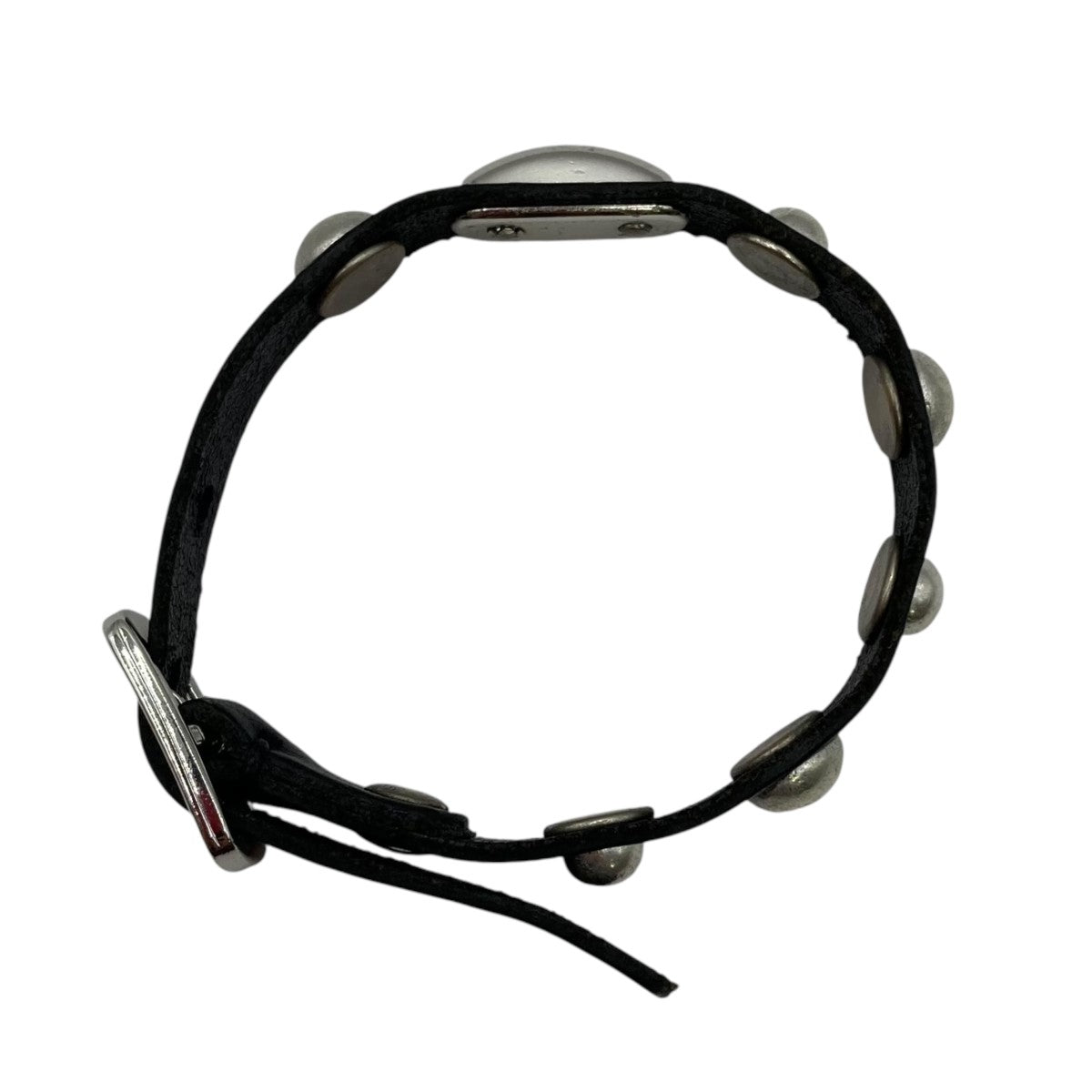 OUR LEGACY(アワーレガシー) レザーブレスレット ブラック サイズ