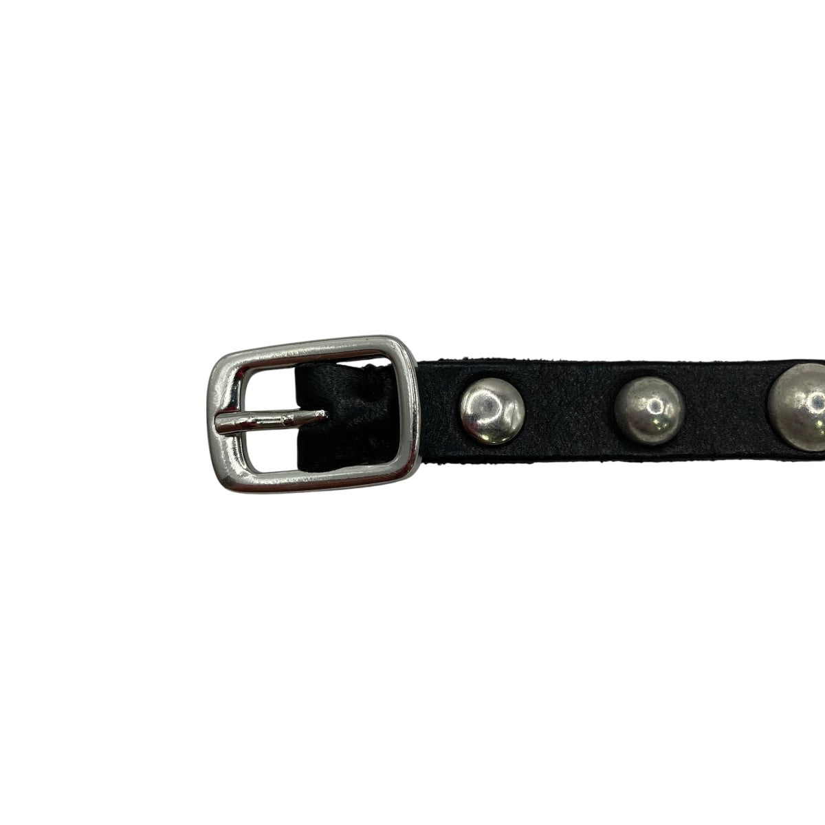 OUR LEGACY(アワーレガシー) レザーブレスレット ブラック