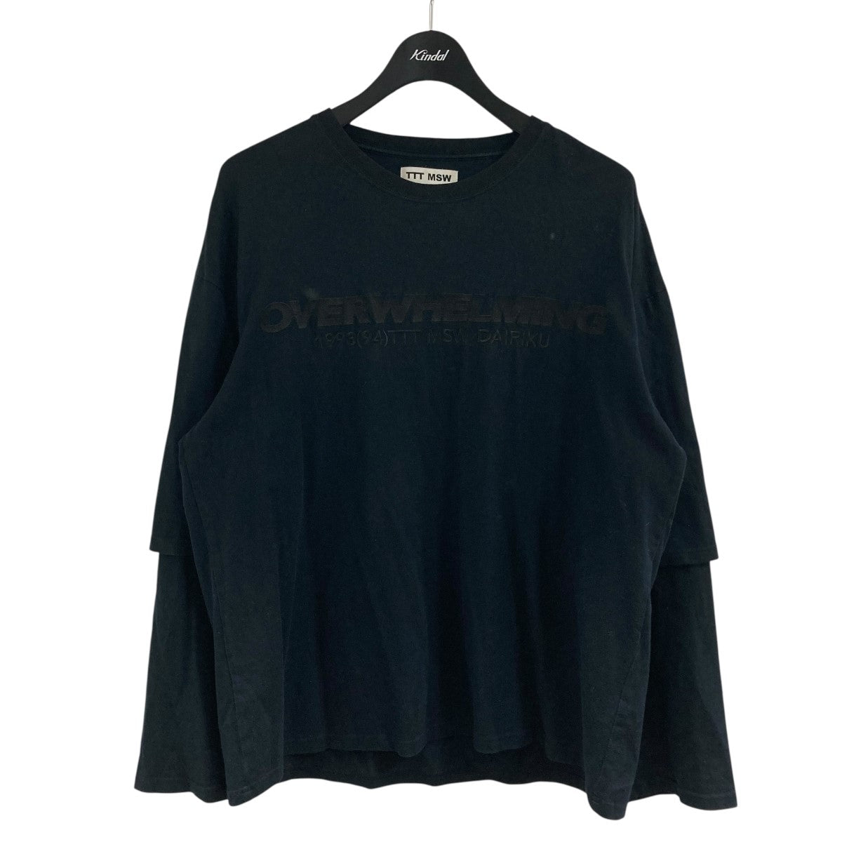 TTT MSW(ティーモダンストリートウエア) ロゴスウェットTTT-2024PS