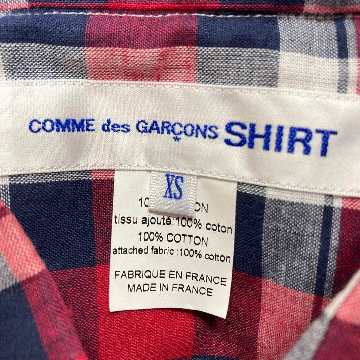 COMME des GARCONS SHIRT(コムデギャルソンシャツ) 長袖ブラウス FO