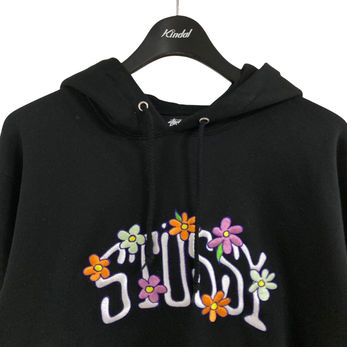 【新品未使用】 Yogee New Waves パーカー ロゴ刺繍 フーディ L yogee new waves】パーカー 刺繍ロゴ サイズL 試着のみ美品