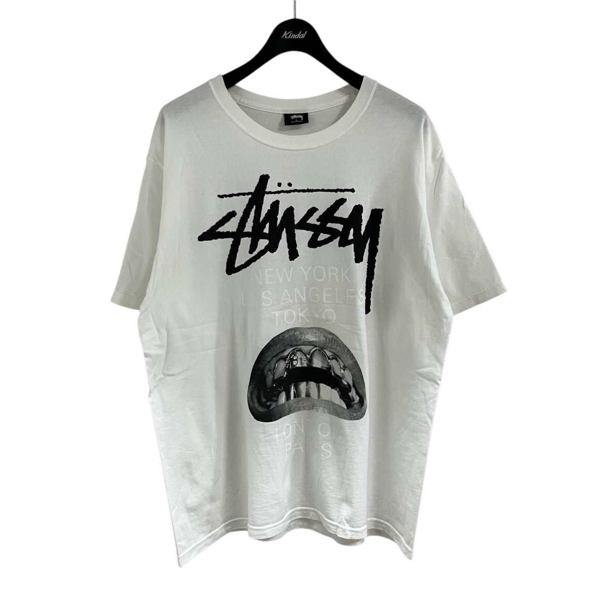 stussy×RICK OWENS マウスプリント半袖Tシャツ 古着・中古-1枚目のアイテム画像