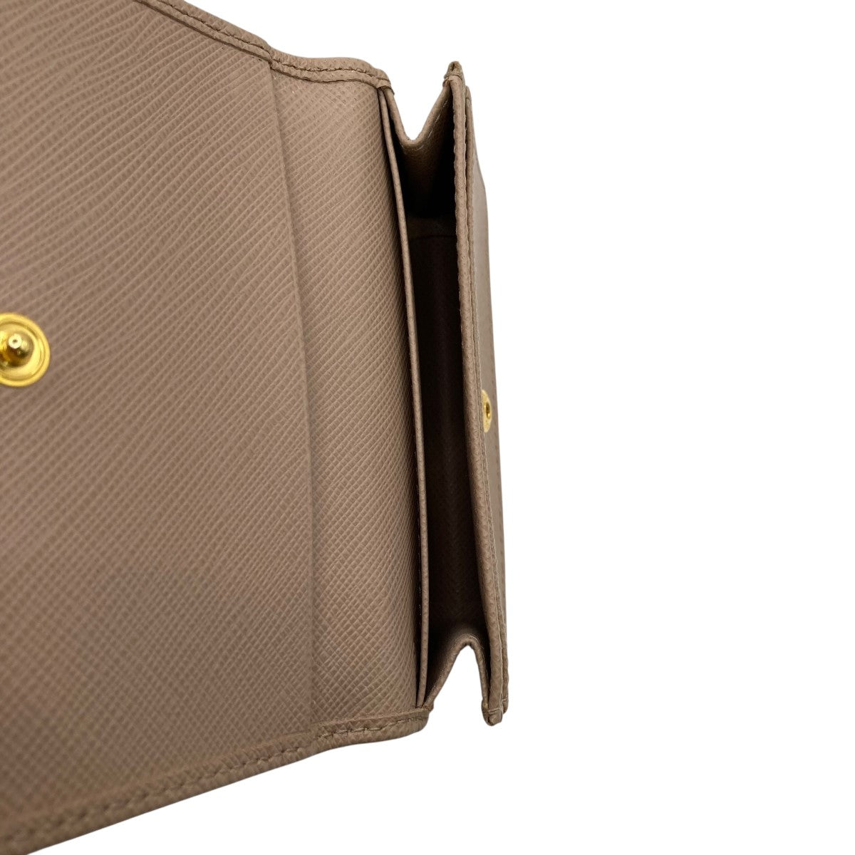 PRADA(プラダ) サフィアーノカードケース ピンクベージュ サイズ