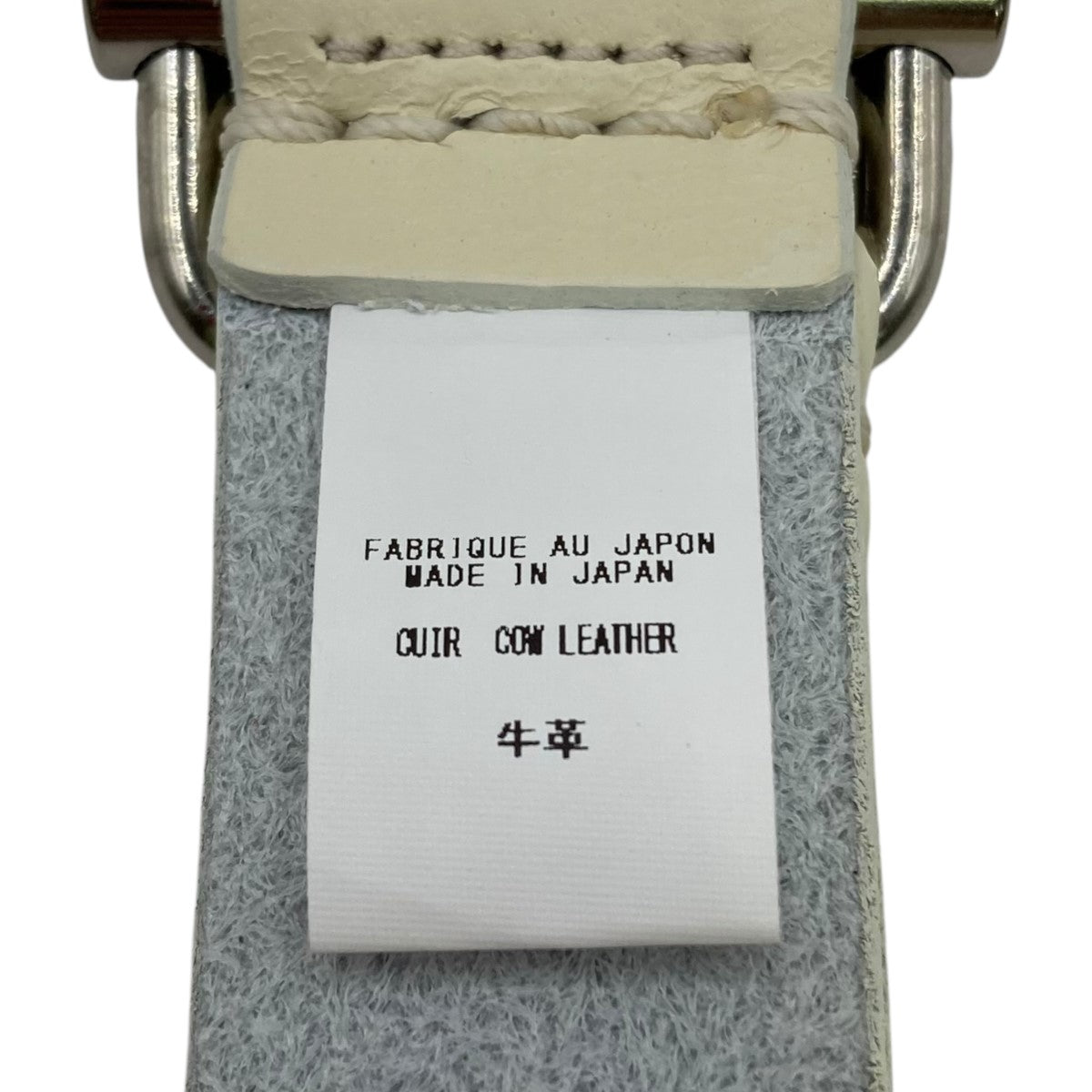 Y's ワイズ レア レザーベルト ヨウジヤマモト 日本製 上質レザー