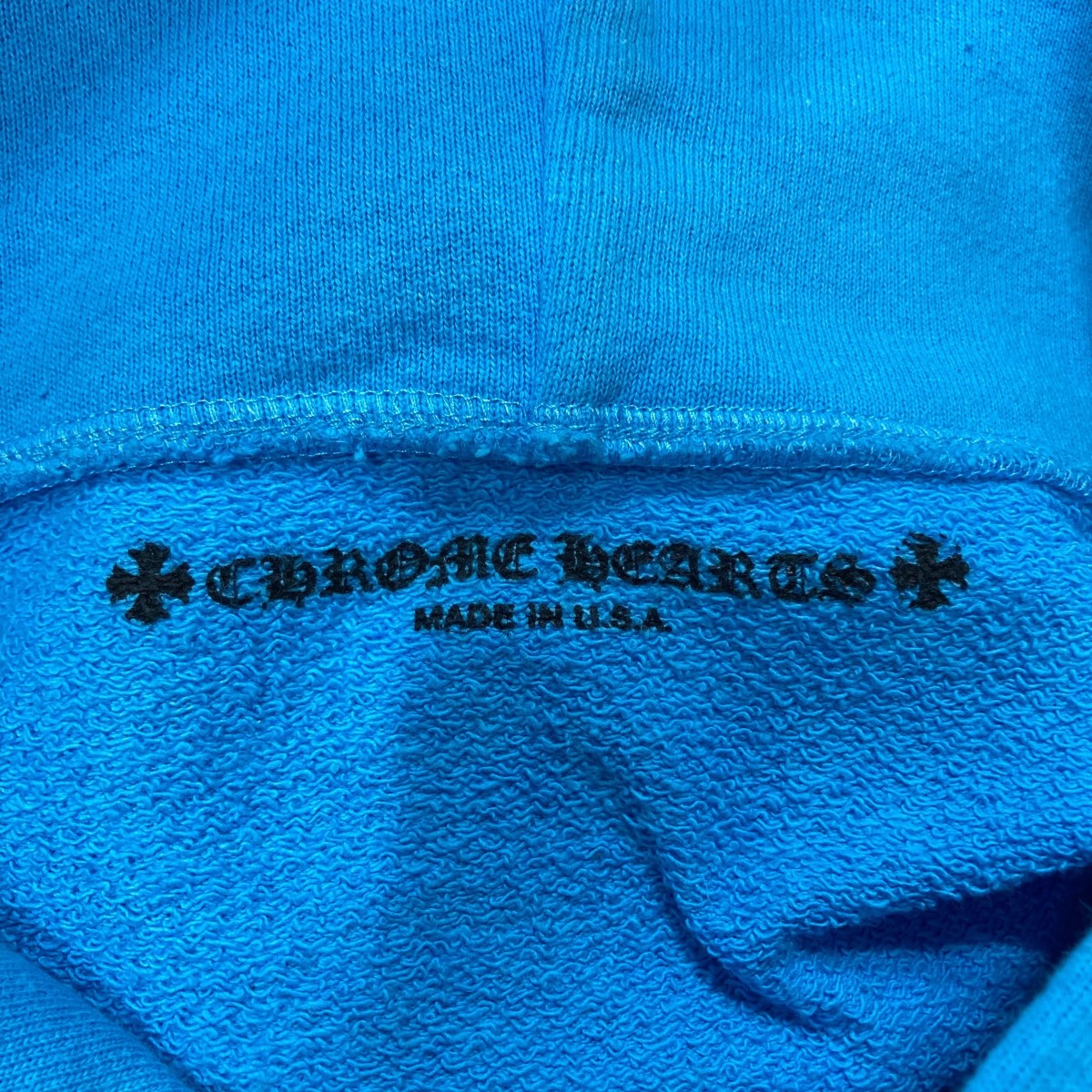 CHROME HEARTS(クロムハーツ) プルオーバーパーカー ブルー