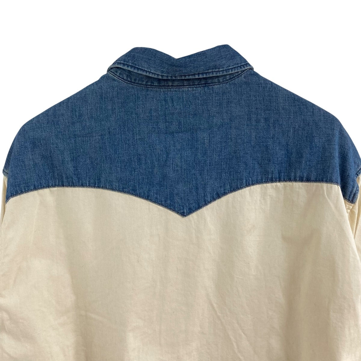 CELINE(セリーヌ) ウエスタンロングシャツ 2T227362M アイボリー