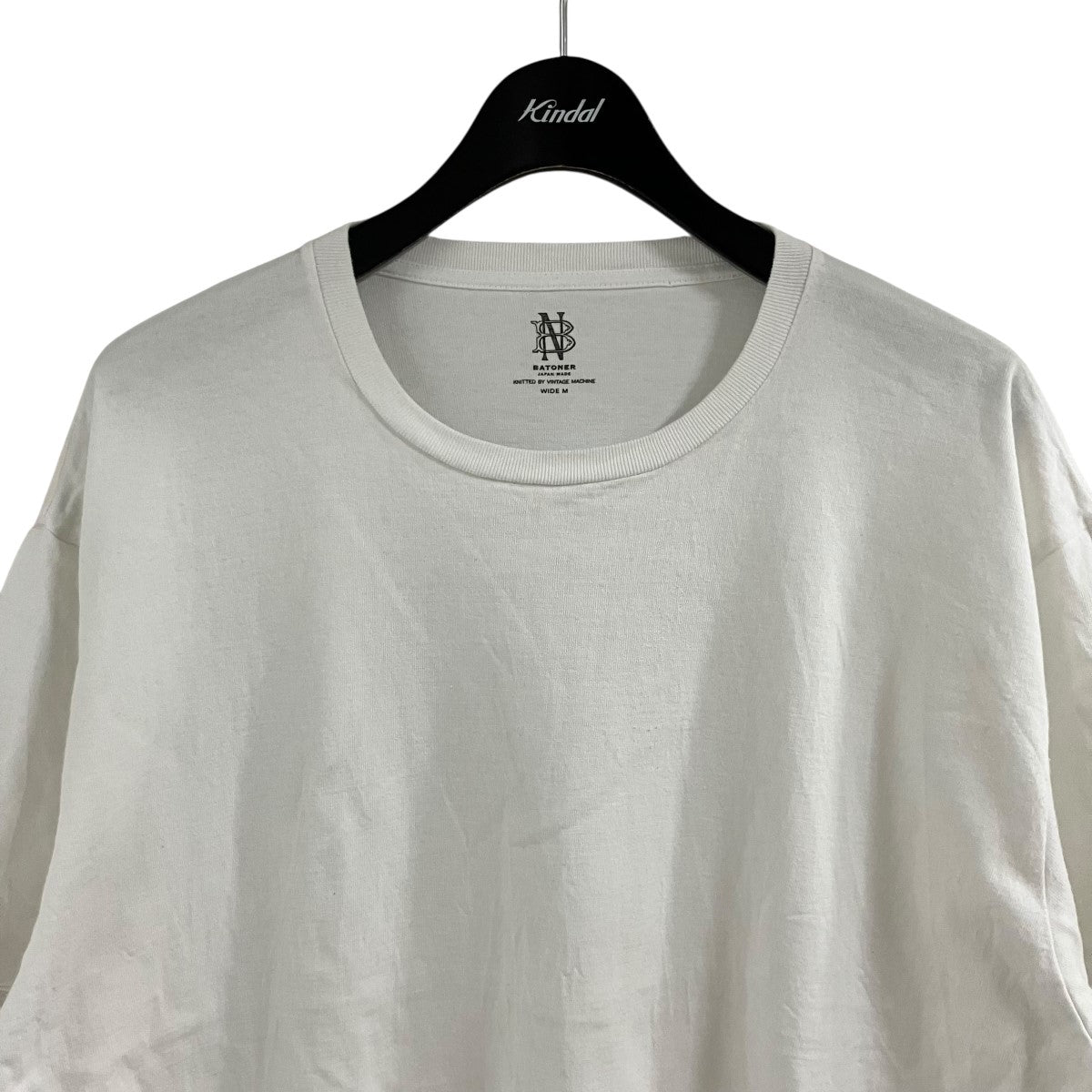 BATONER メリヤスパック Tシャツ 古着・中古-2枚目のアイテム画像