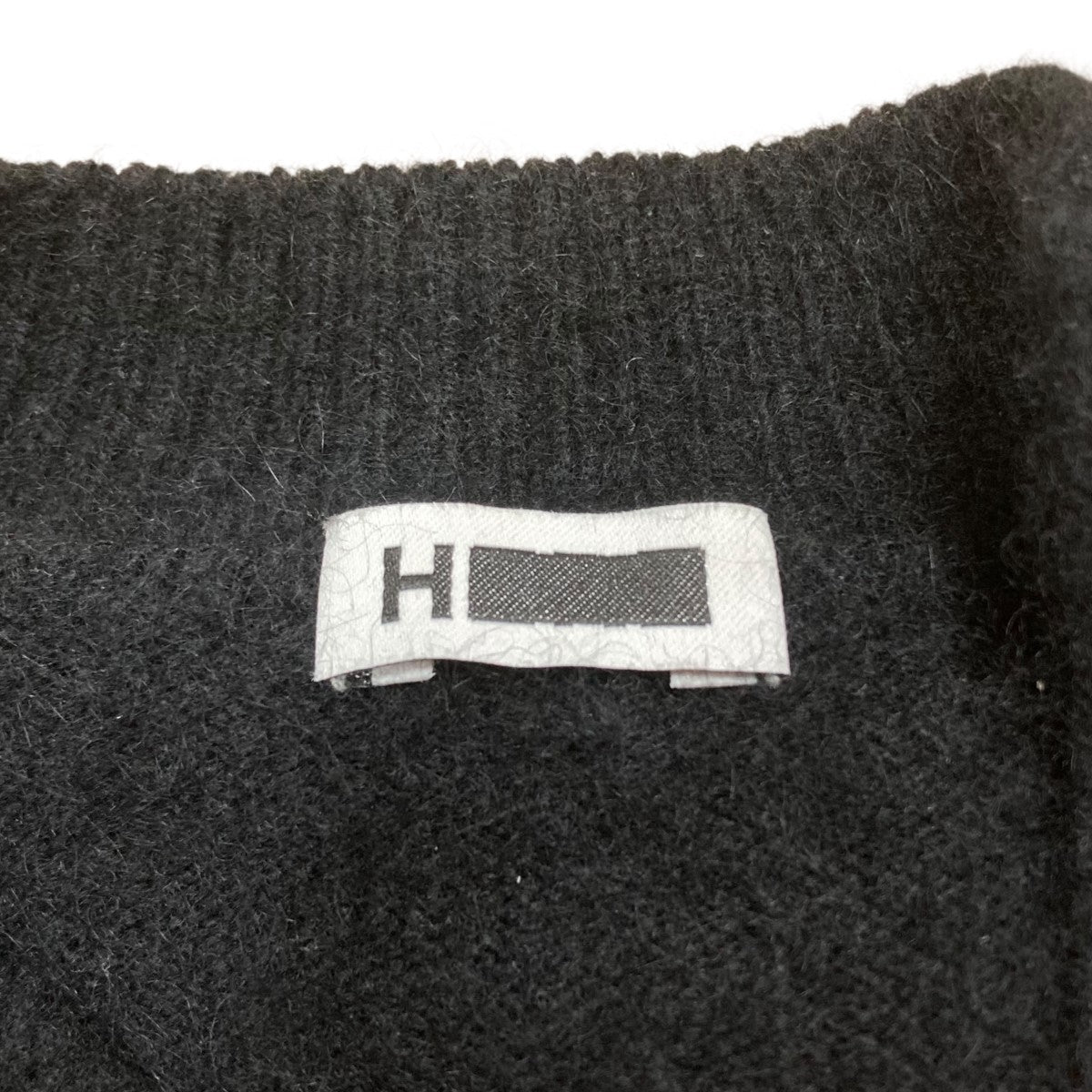 H BEAUTY＆YOUTH クロップドニットカーディガン 古着・中古-5枚目のアイテム画像