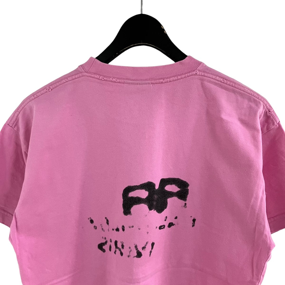 BALENCIAGA ハンドペイントTシャツ 古着・中古-4枚目のアイテム画像