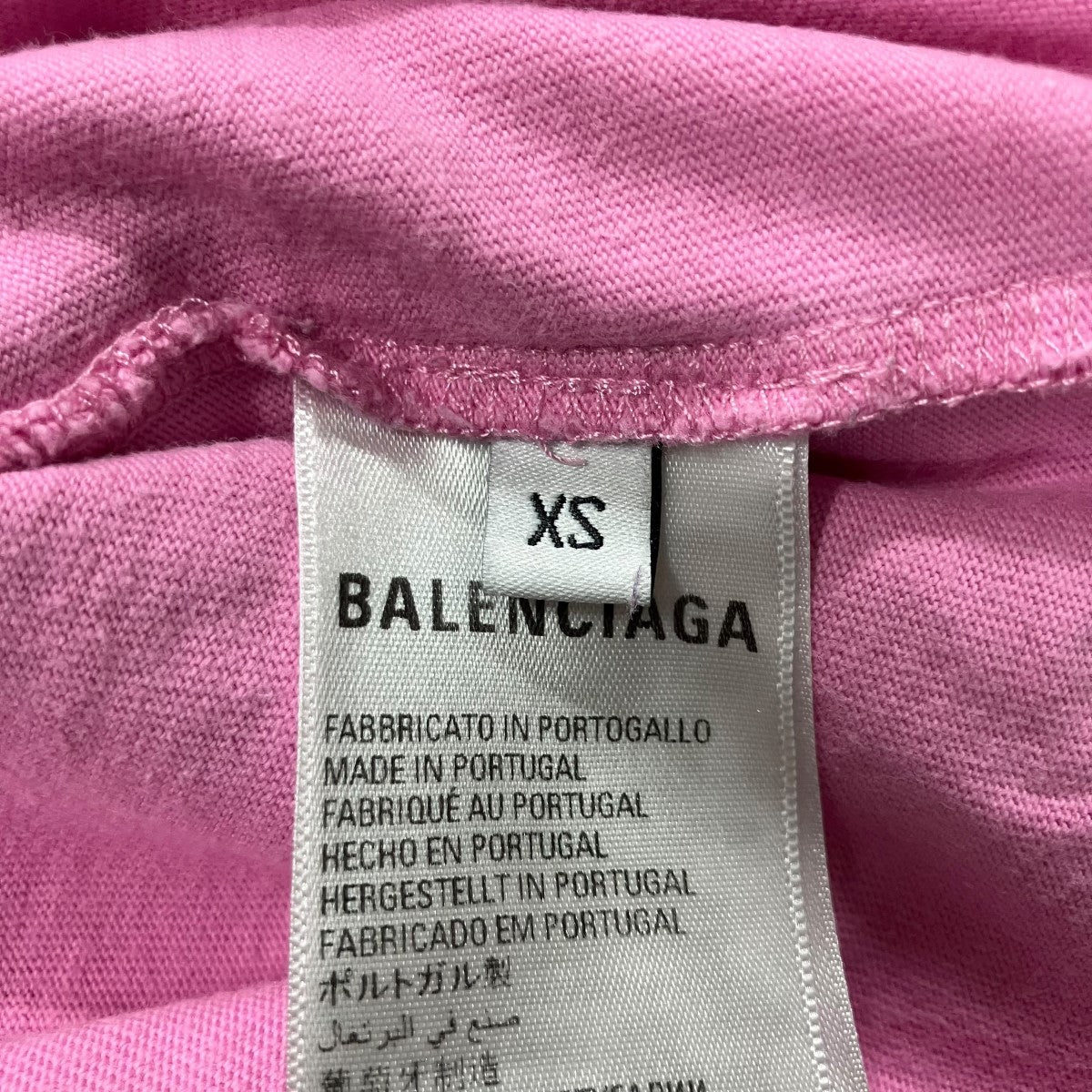 BALENCIAGA ハンドペイントTシャツ 古着・中古-6枚目のアイテム画像