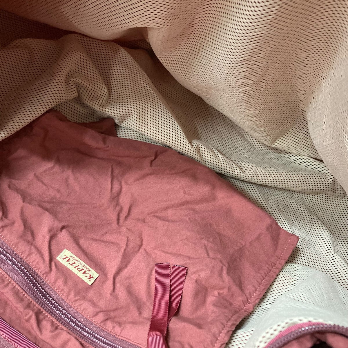 KAPITAL(キャピタル) スナフキンバッグ EK-1760XB ピンク｜【公式