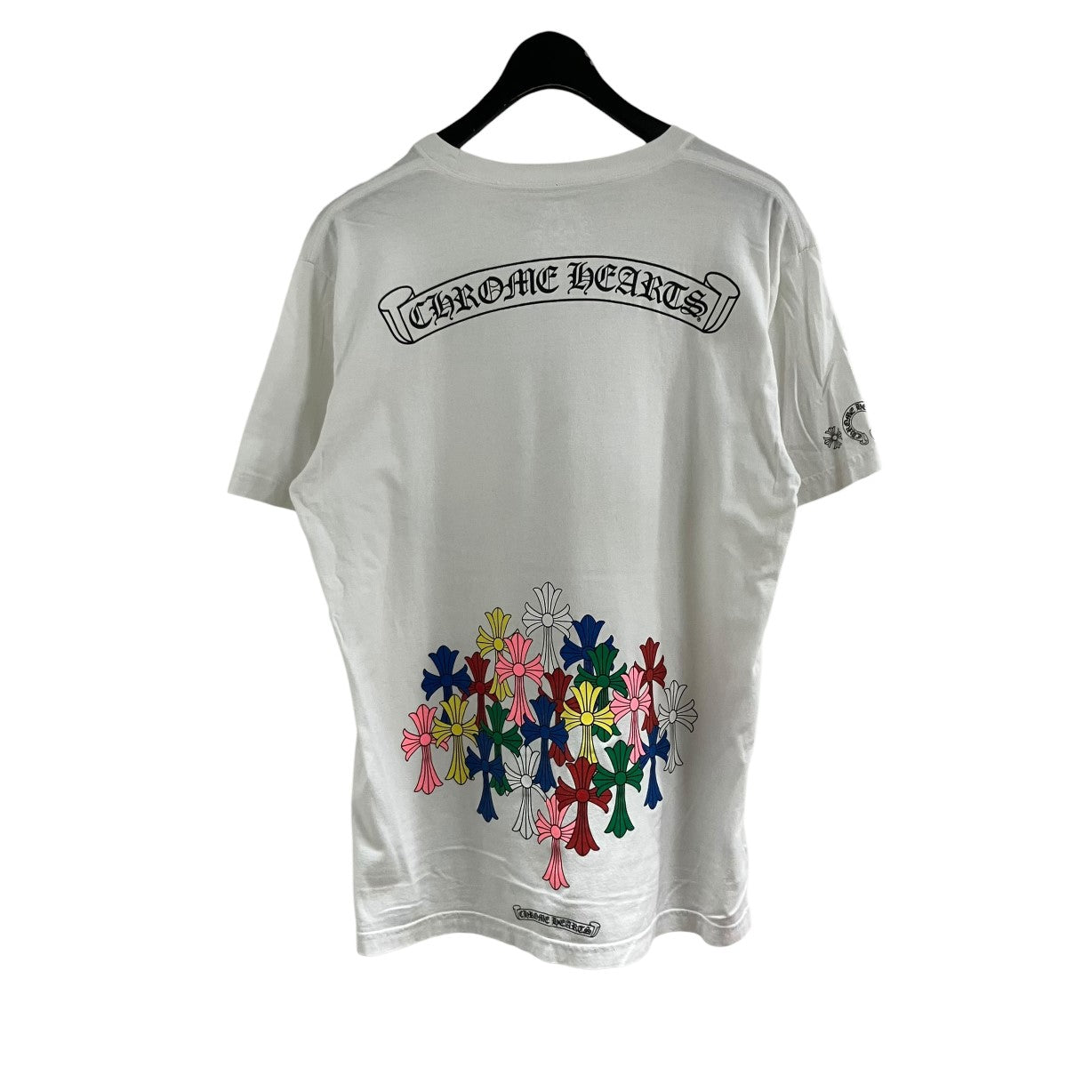 CHROME HEARTS マルチカラーセメタリークロスTシャツ 古着・中古-3枚目のアイテム画像