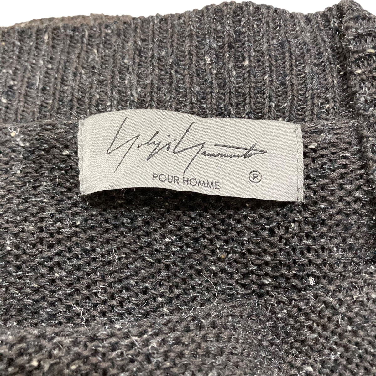 Yohji Yamamoto pour homme 20SS ロングカーディガン Yohji Yamamoto POUR HOMME 糸ふらしロングニットカーディガン
