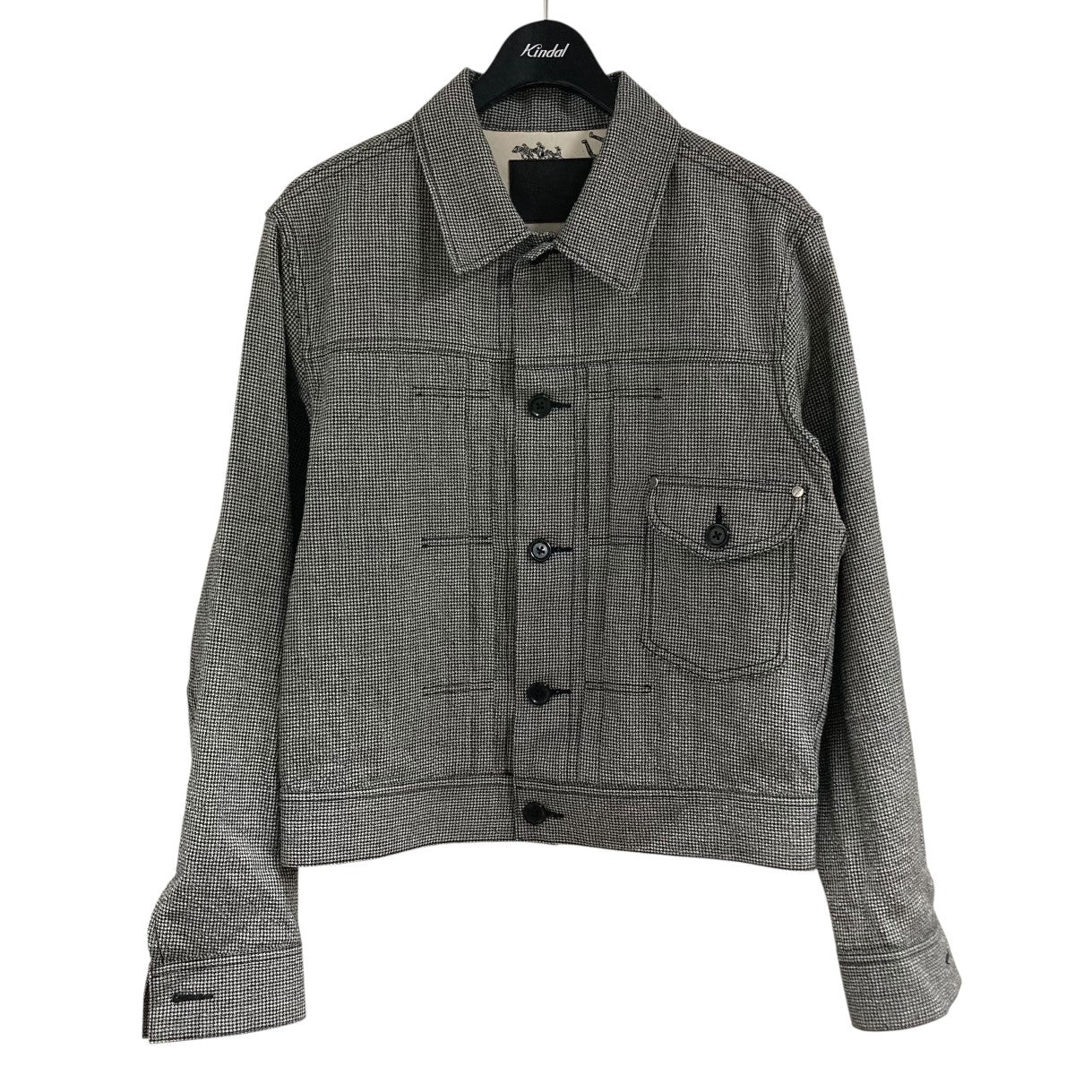 The Letters(ザレターズ) 25SSTRUCKER JACKET -HORSE SUEDE