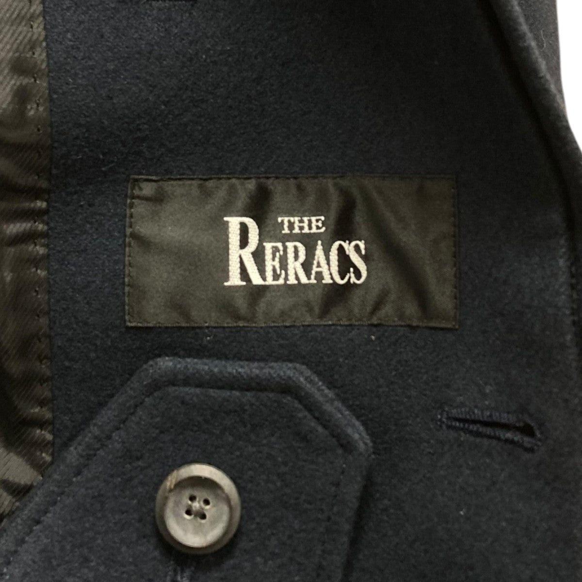 THE RERACS(ザリラクス) ウールロングコート20FW-RECT-256 20FW-RECT
