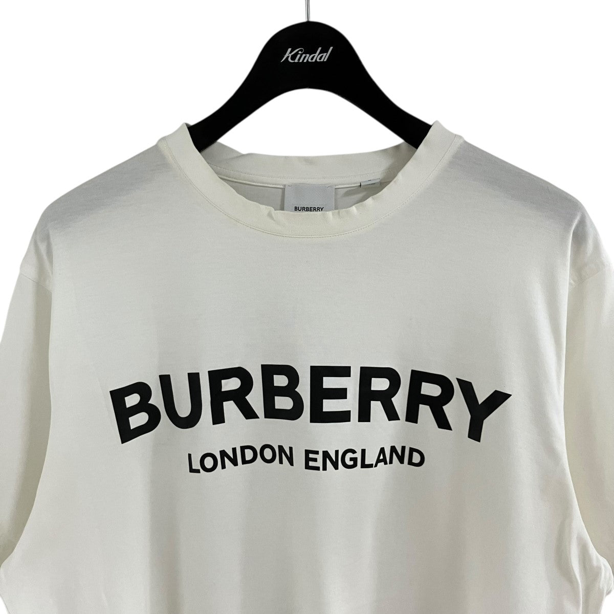 BURBERRY クルーネック カットソー ロゴT プリント 古着・中古-2枚目のアイテム画像