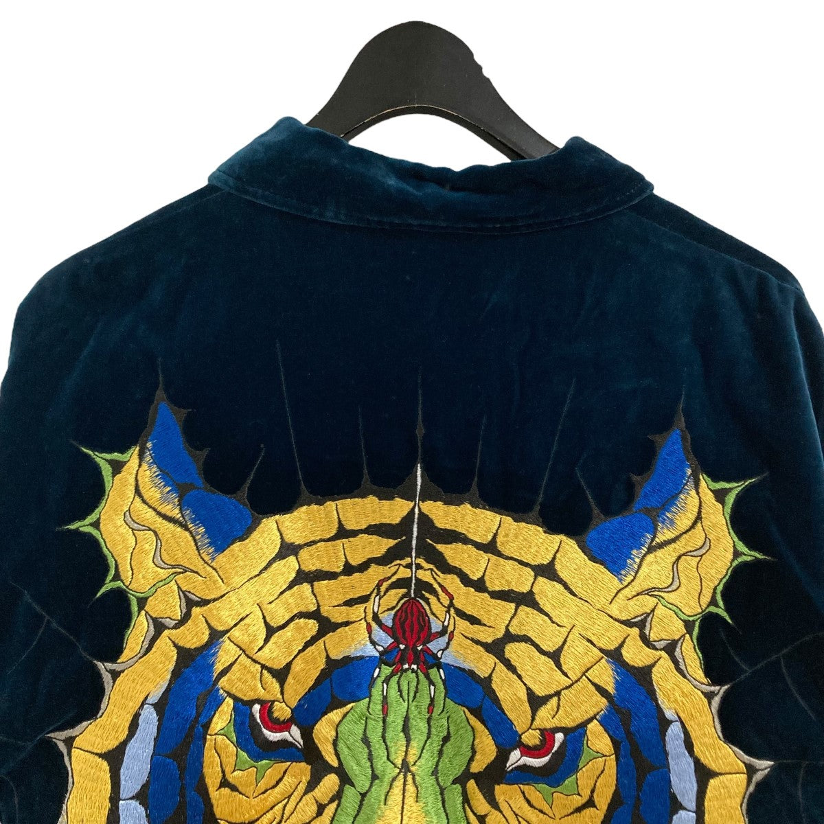 WACKO MARIA×WOLF'S HEAD ウルフズヘッドタイガースカジャン ネイビー