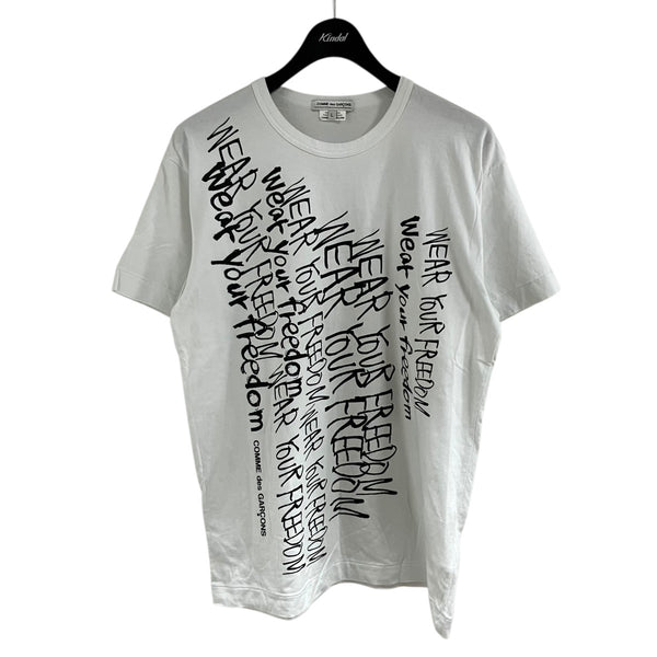 COMME des GARCONS(コムデギャルソン) メッセージTシャツ OZ-T311