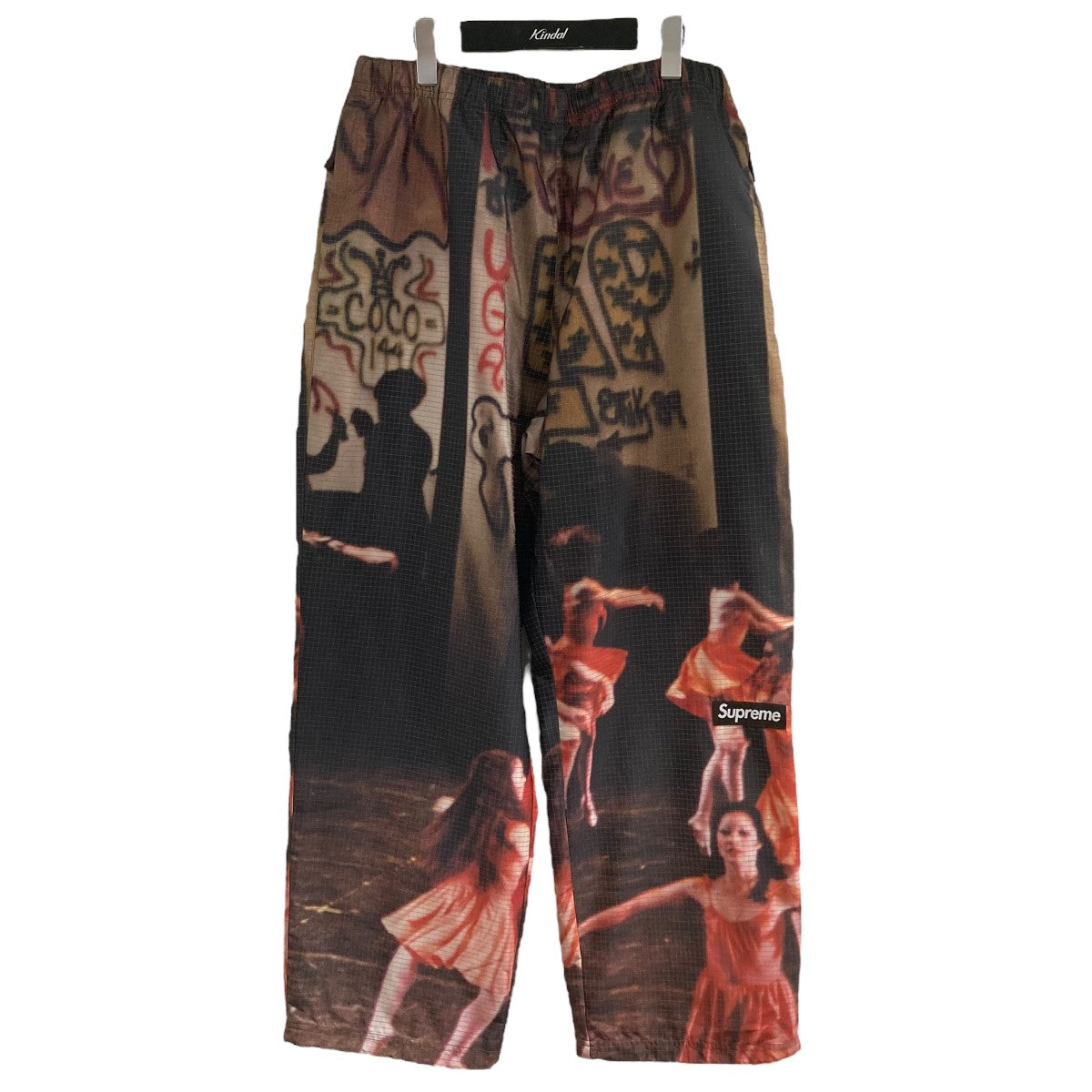 シュプリーム　フローラルベロアパンツ Supreme シュプリーム 19AW Floral Velour Baseball Short