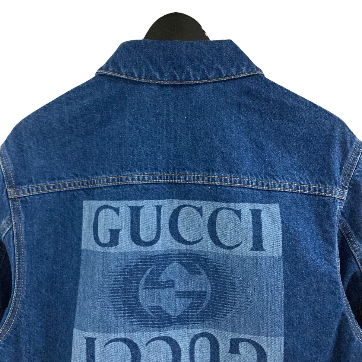 GUCCI(グッチ) ロゴデニムジャケット 789129 インディゴ サイズ 44